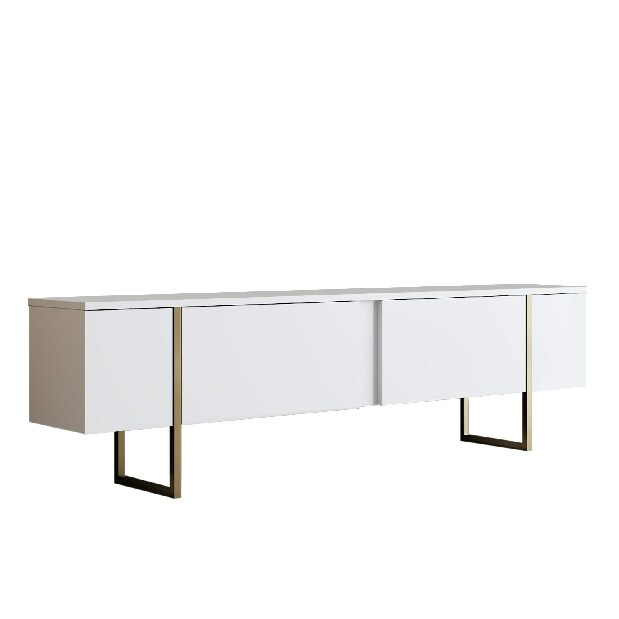 TV stolík/skrinka Luxi (biela)