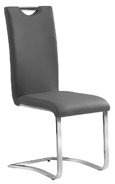 Jedálenská stolička Holly (sivá)