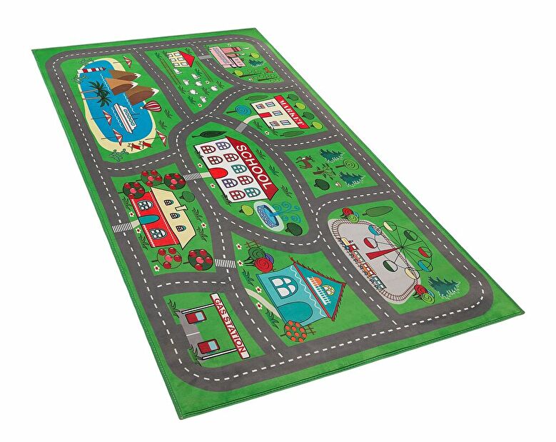 Detský koberec 80 x 150 cm Tutty (zelená)
