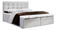 Manželská posteľ  Boxspring 180 cm Fade 2 (béžová) (s matracom a úložným priestorom)
