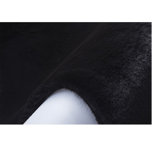 Koberec umelá kožušina 60x90 cm Rarea New (čierna)