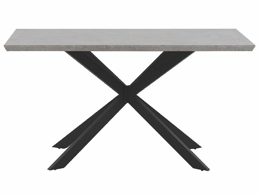 Jedálenský stôl SPECTOR (sivá) (pre 6 osôb)