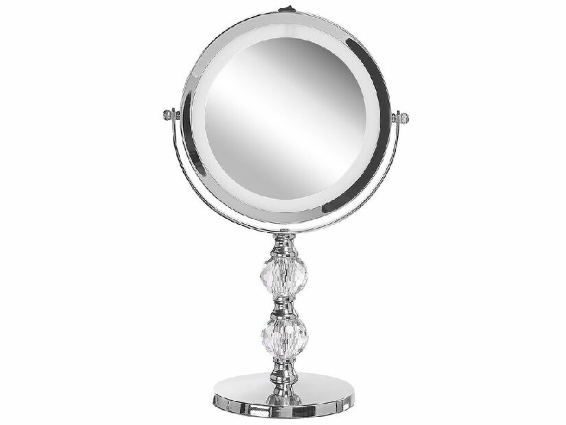 Makeup zrkadlo ø 18 cm Clier (strieborná)