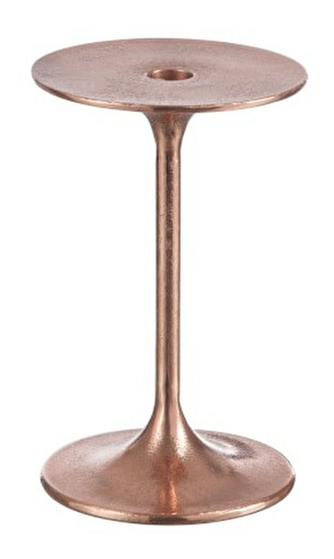 Svietnik Jolipa Vysoký na jednu sviečku (13x13x21cm) (Medená)