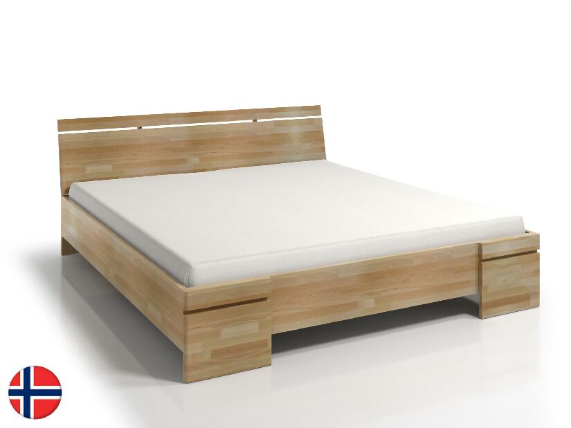 Manželská posteľ 140 cm Naturlig Bavergen Maxi (buk) (s roštom)
