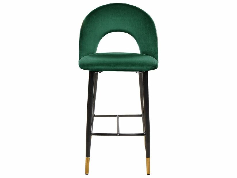 Set 2 ks barových stoličiek Fabian (zelená)