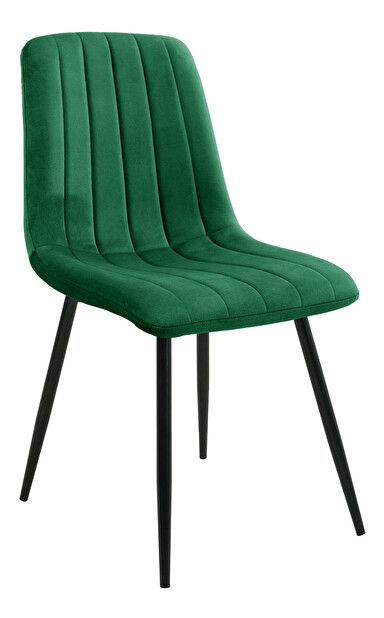 Jedálenská stolička Shaista (tmavo zelená)