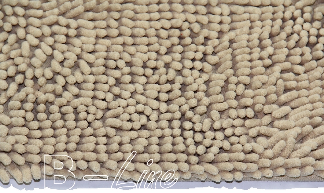 Kusový koberec (kúpeľňová predložka) Rasta Micro Biela káva