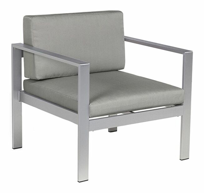 Záhradná stolička Shannon (sivá) 