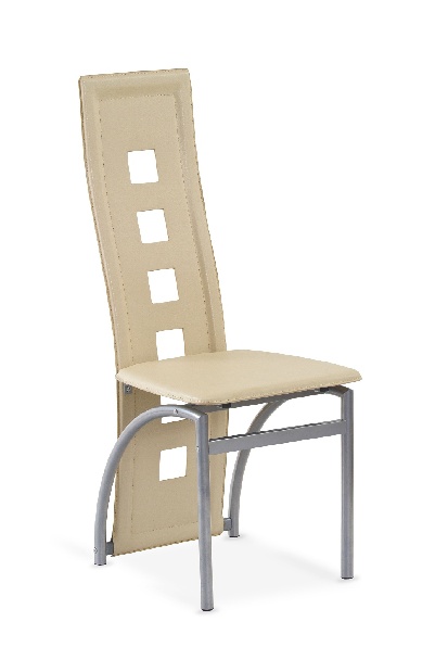 Jedálenská stolička K4 M tmavokrémová