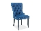 Jedálenská stolička Aurore Velvet (modrá)