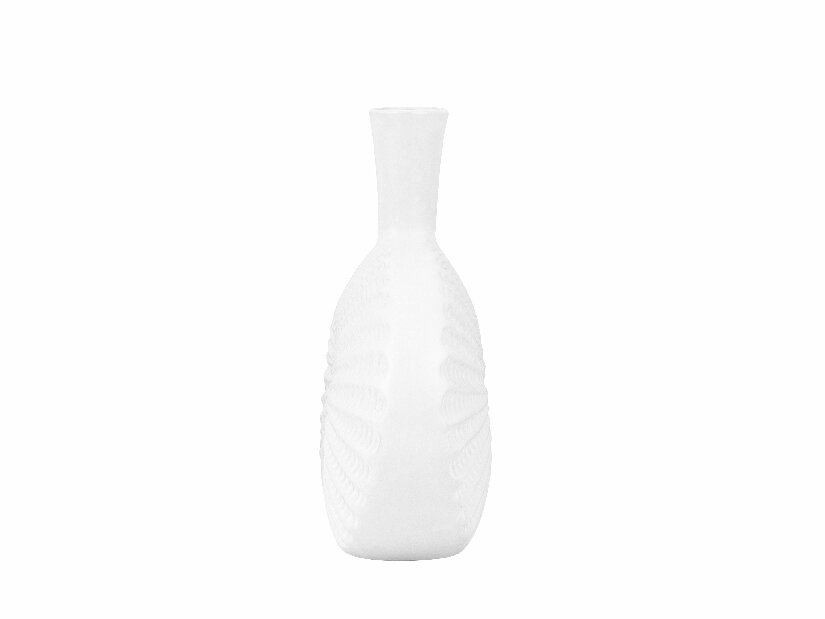Váza ARCATA 24 cm (sklolaminát) (biela)