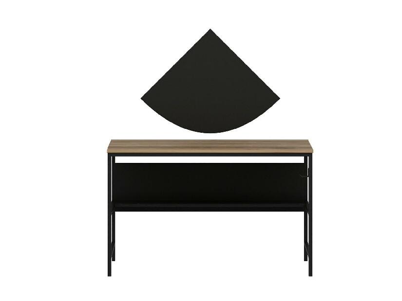 PC stolík Grana (zlatá + čierna)