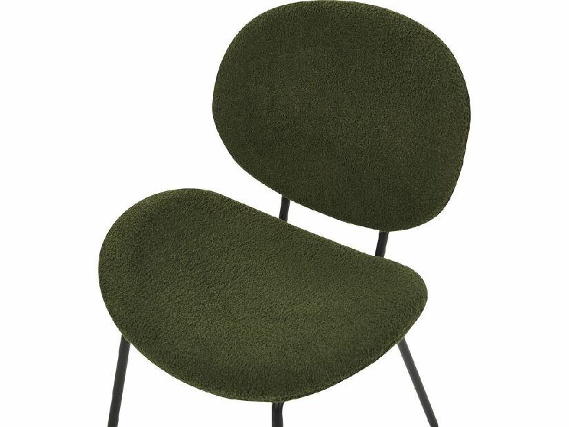 Set 2 ks jedálenských stoličiek Luaza (zelená)