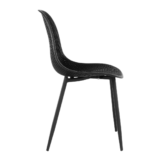 Jedálenská stolička Terra (čierna)