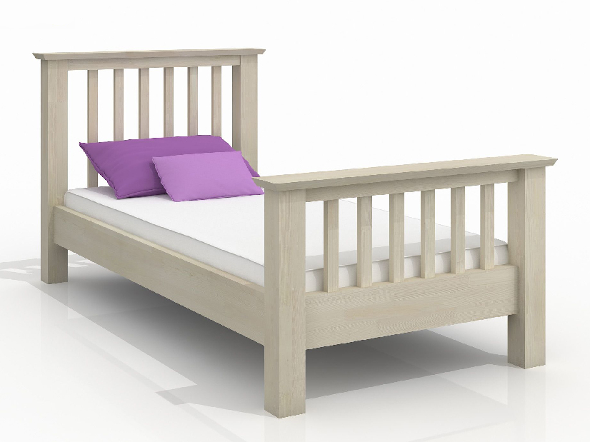 Jednolôžková posteľ 90 cm Naturlig Kids Leikanger (borovica) (s roštom)