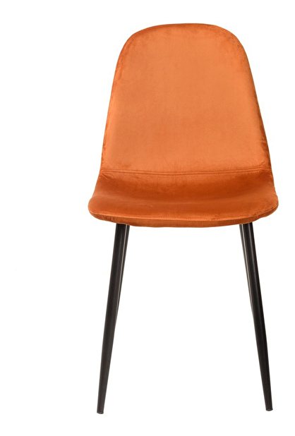 Jedálenská stolička Conna-392-ORA4 (oranžová)