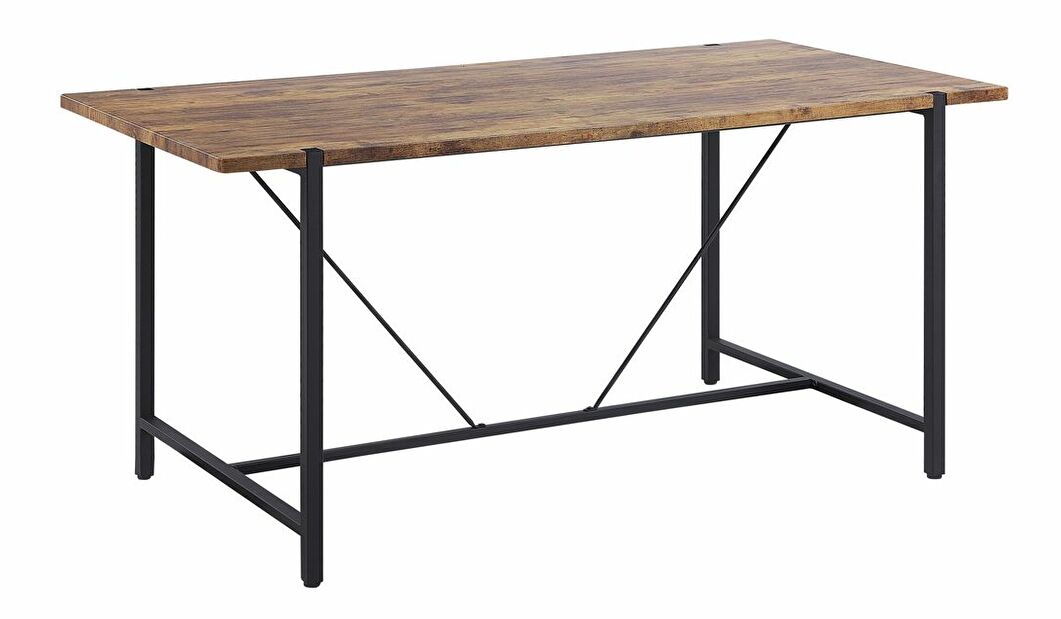 Jedálenský stôl Sarajane (tmavé drevo) (pre 6 osôb)