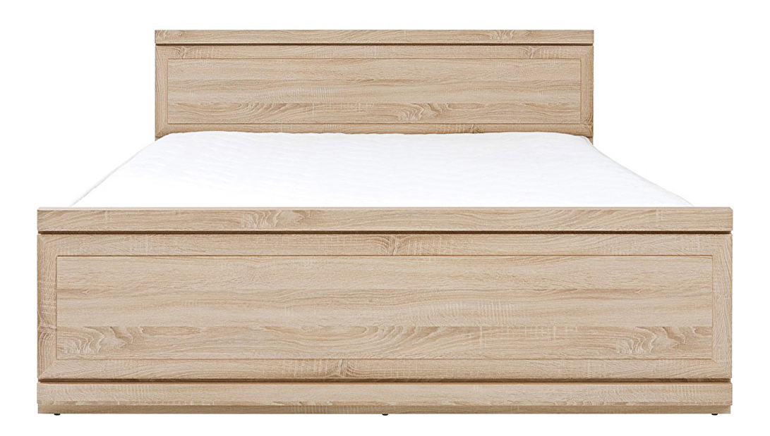 Manželská posteľ 160 cm BRW Oregon LOZ/160 (dub sonoma)