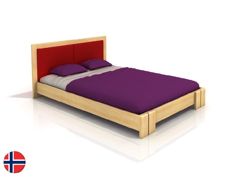 Manželská posteľ 200 cm Naturlig Manglerud (borovica)