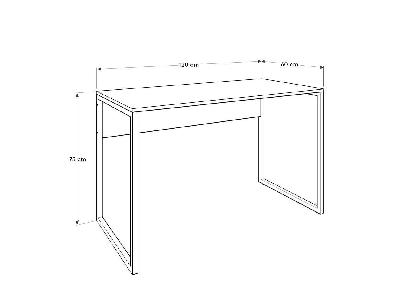 PC stolík Calliope 3 (orech svetlý) *výpredaj