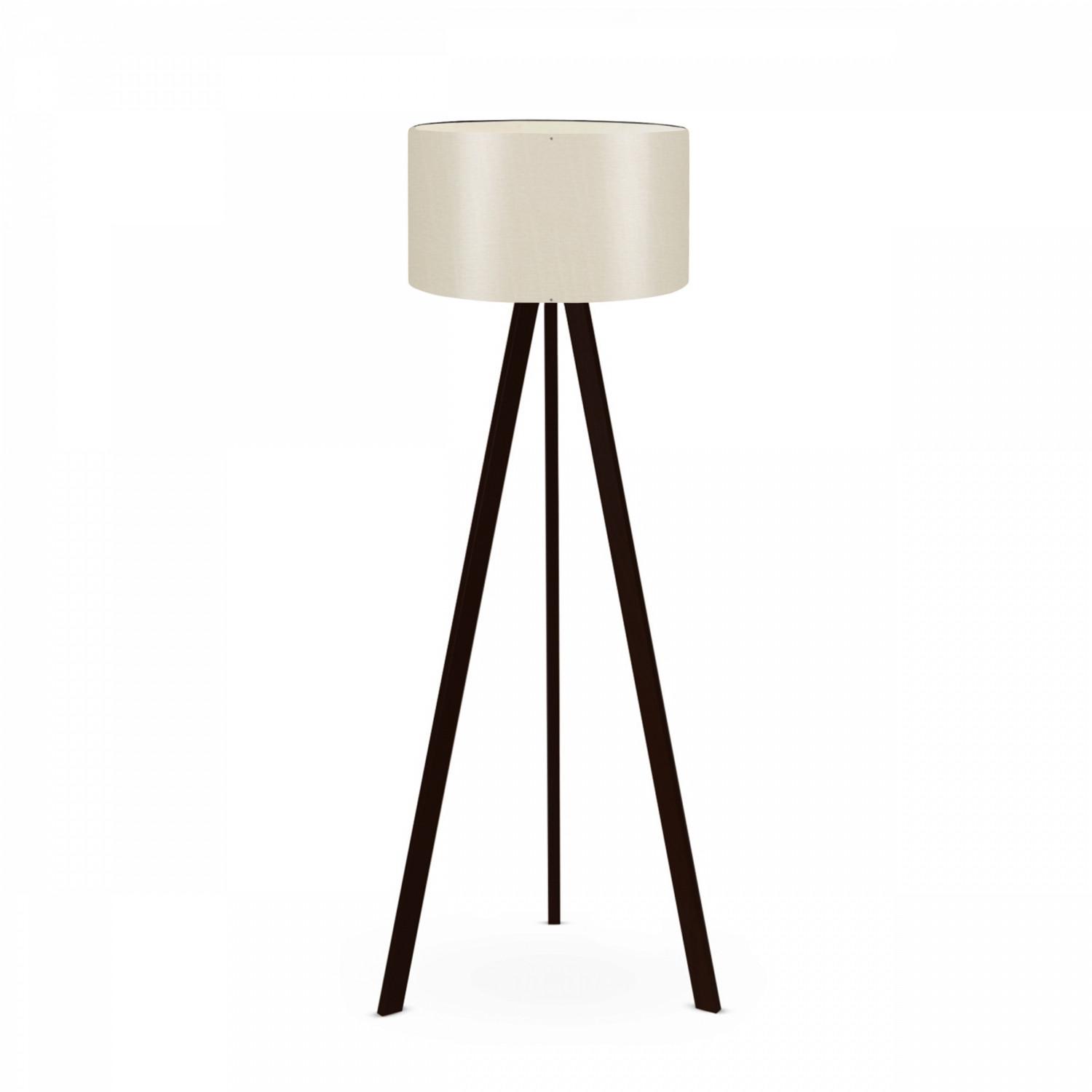 Stojanová lampa Amorekko 5 (krémová + čierna)