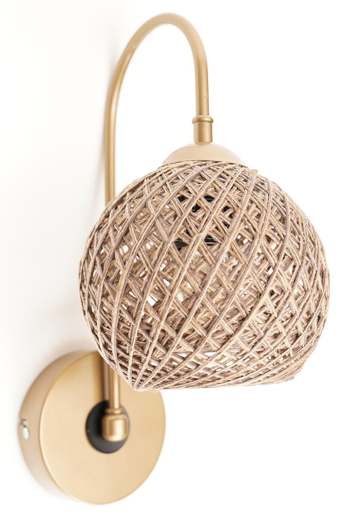 Nástenné svietidlo Sofobello 1 (hnedá)