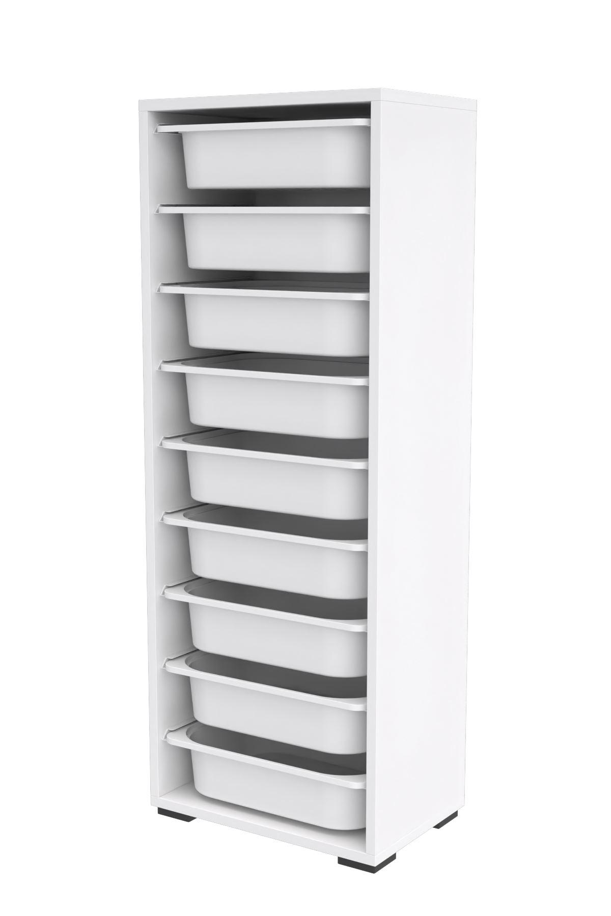 Organizér na hračky Dremonka 11 (biela)