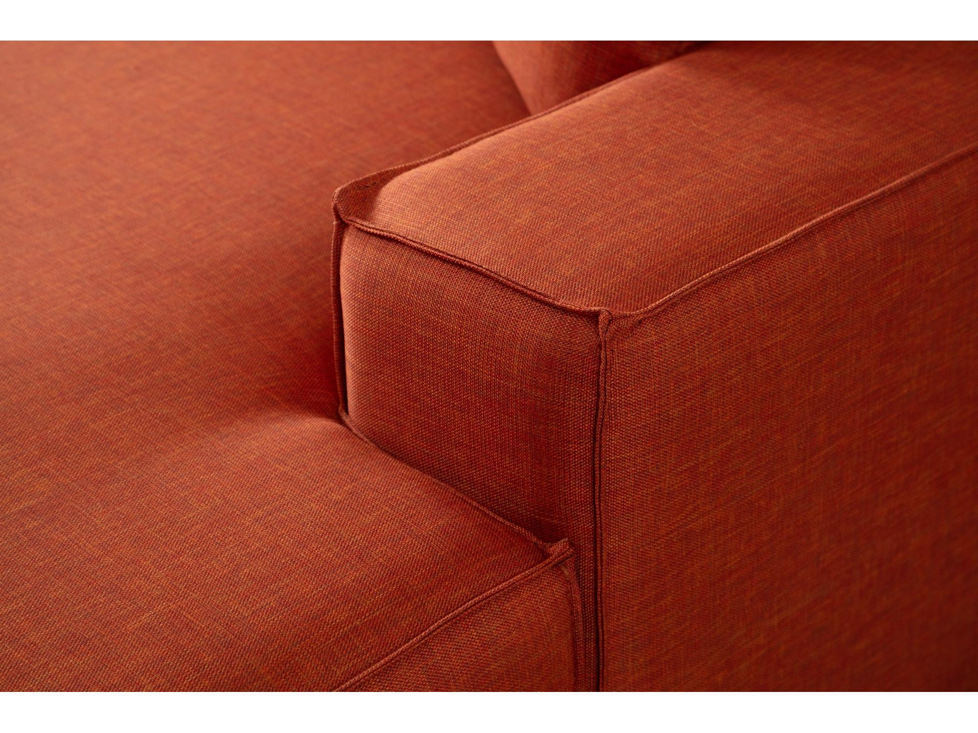 Rohová sedačka Pirlofenzza (s úl. priestorom) (P) (oranžová)