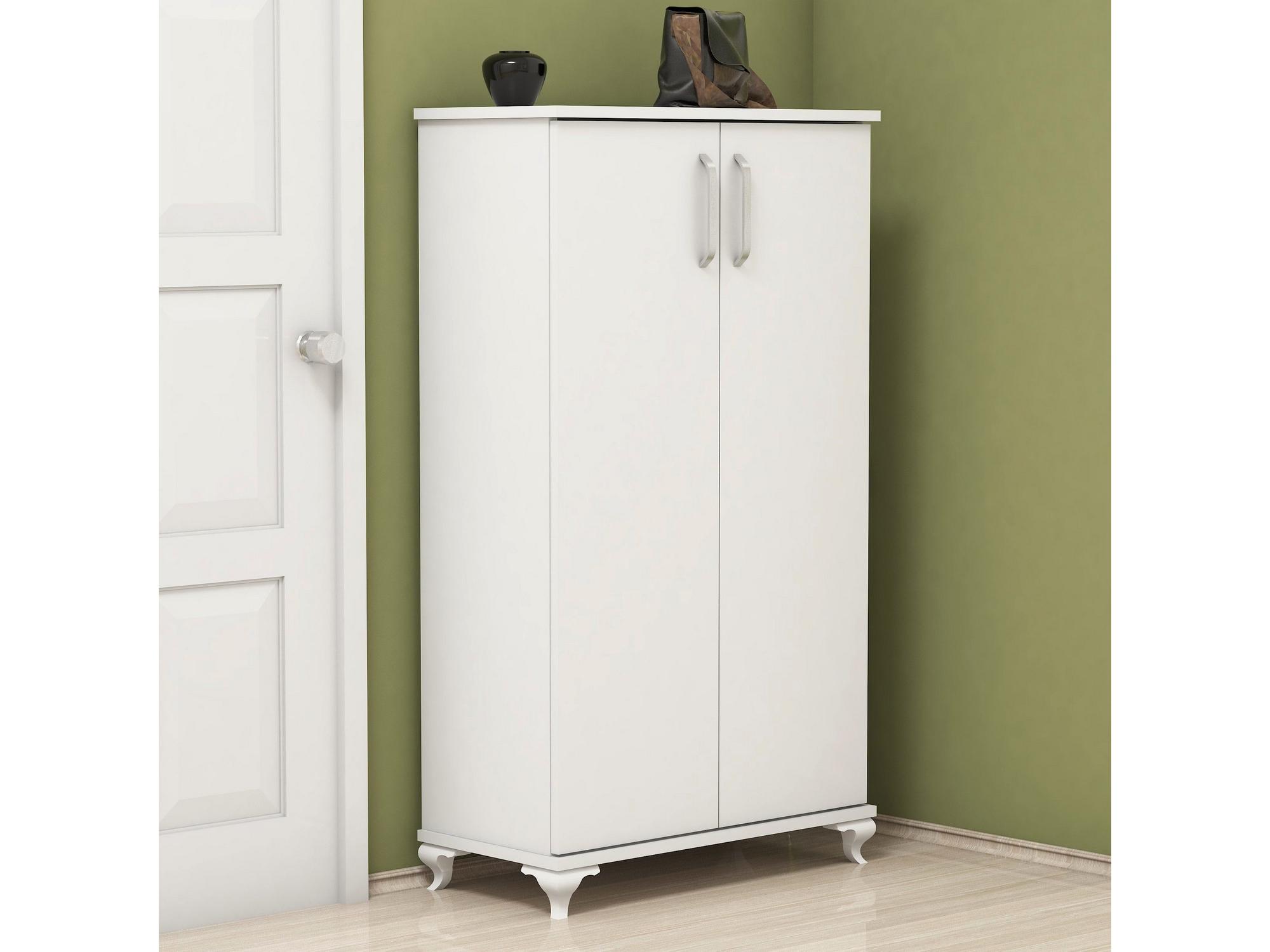 Skrinka na topánky Arnie (biela)