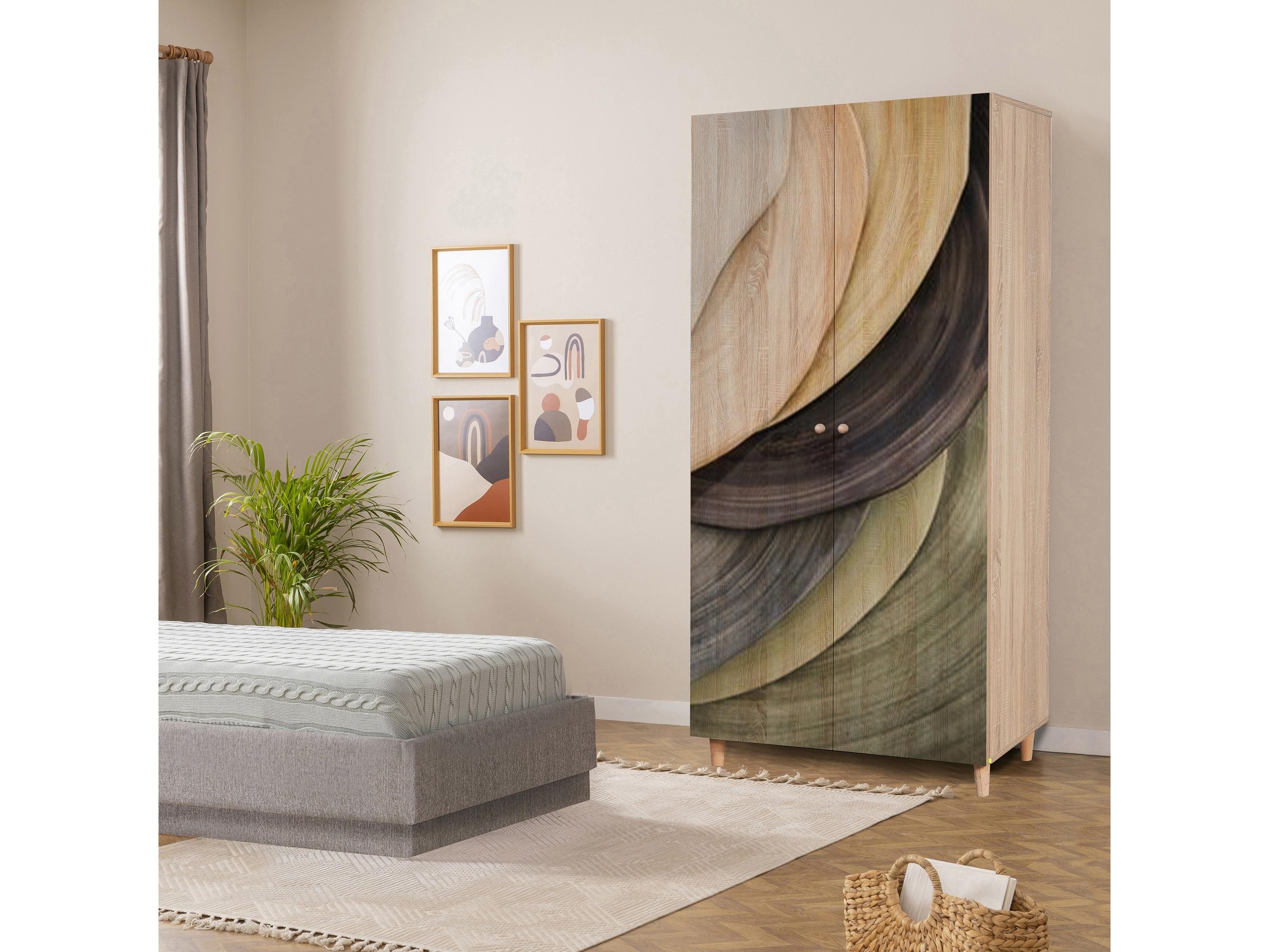 Šatníková skriňa Lydie 977 (dub sonoma)