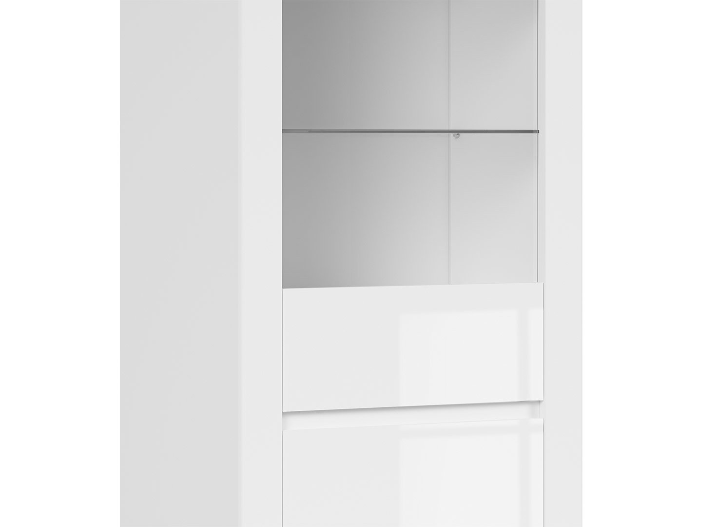 Витрина Белый Глянец Купить