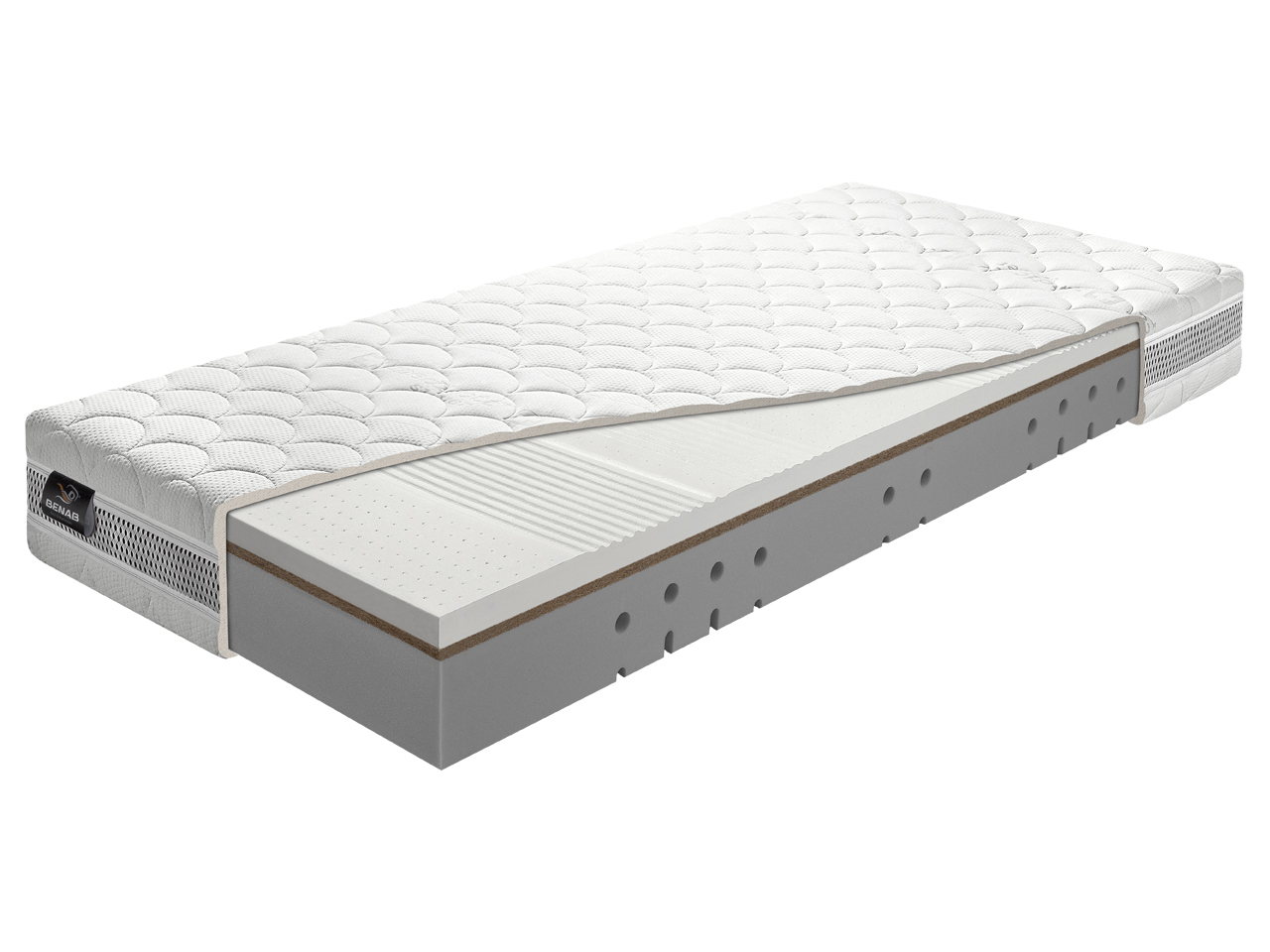 Penový matrac Benab Loredo Natural 195x85 cm (T3/T4)