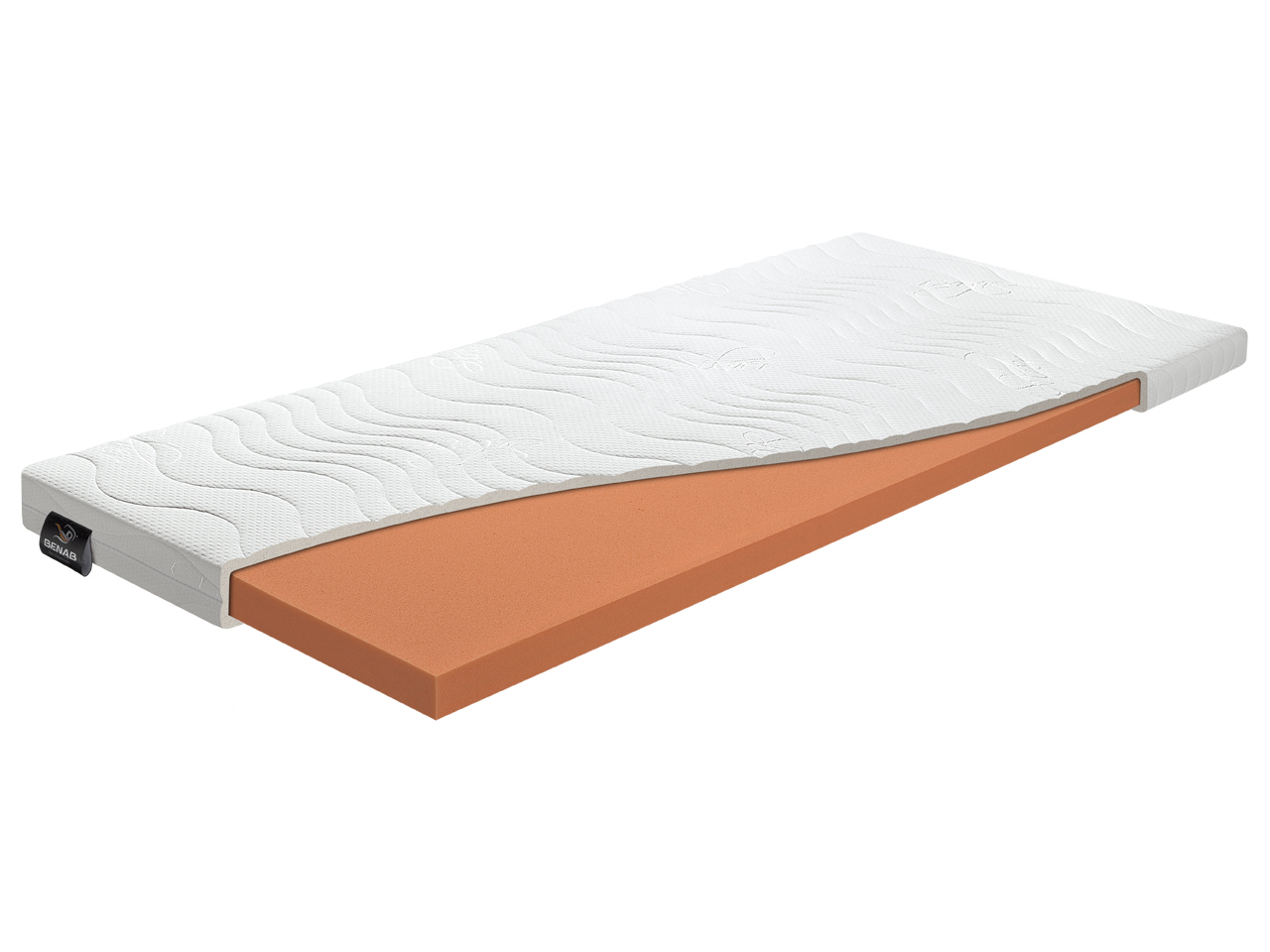Penový matrac Benab Topper Visco H5 220x180 cm (T2)