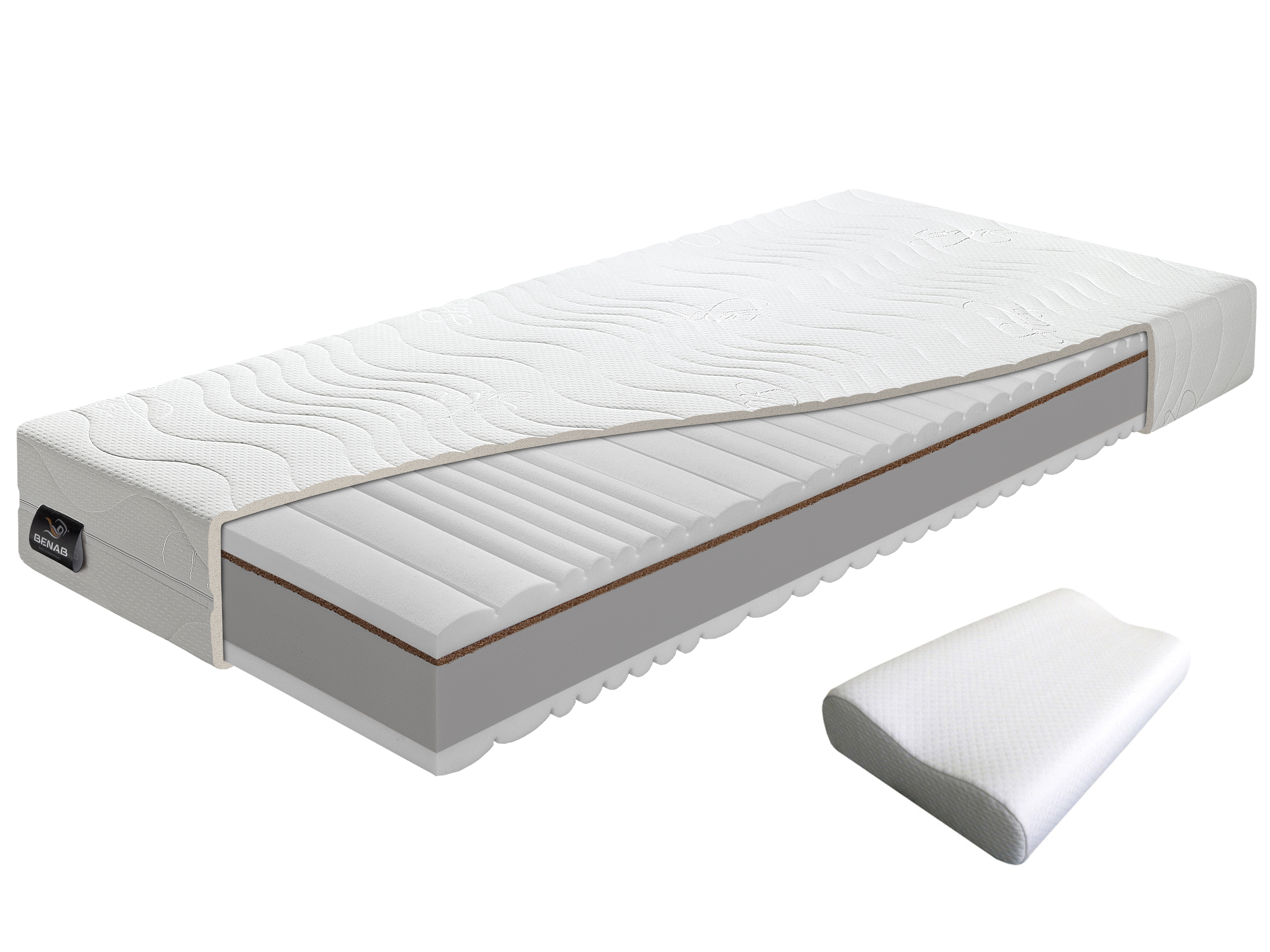 Penový matrac Benab King 200x80 cm (T3/T5) + vankúš