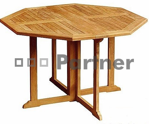Záhradný stôl Genius 90 (Teak)