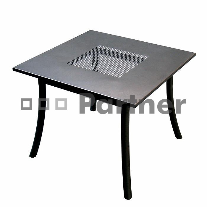 Záhradný stôl PL 90 x 90 cm (kov)