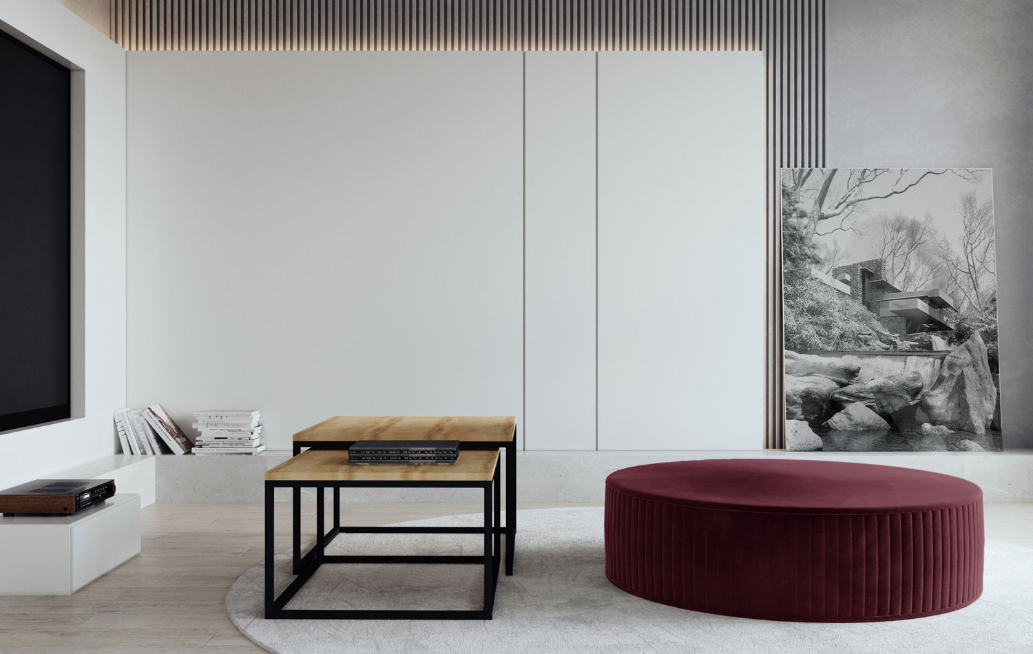 Taburetka Launa Typ 10 (tmavoružová)