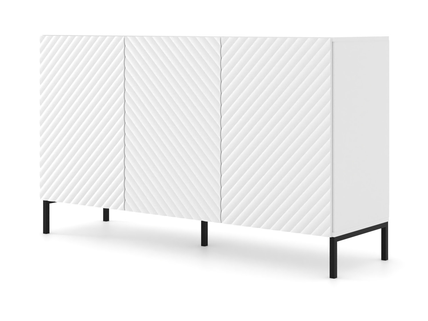 Skrinka Surfy 3D (biela + čierna)