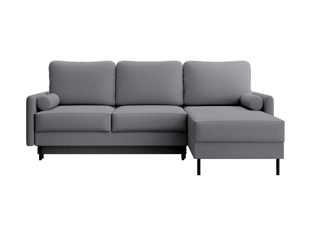 Rohová sedacia súprava Toblera L (sivá tmavšia)