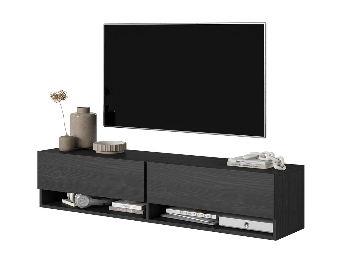 TV skrinka/stolík Myrtha 140 (jaseň tmavý)