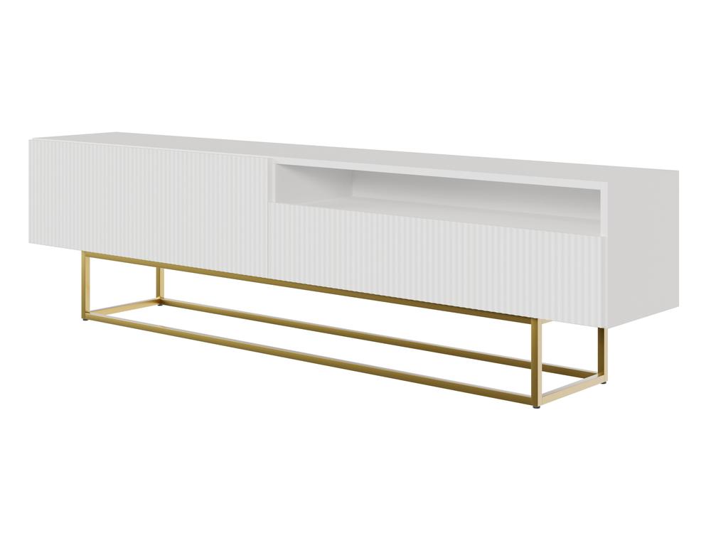 TV skrinka/stolík Vertigo V1 (biela)