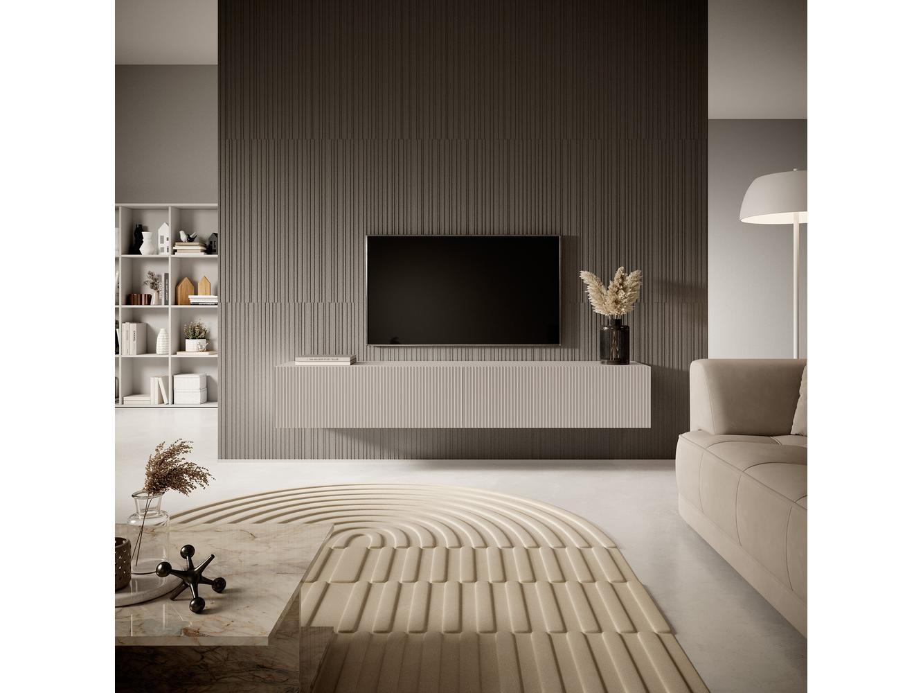 TV skrinka/stolík Vertigo 175 (sivobéžová) *bazár