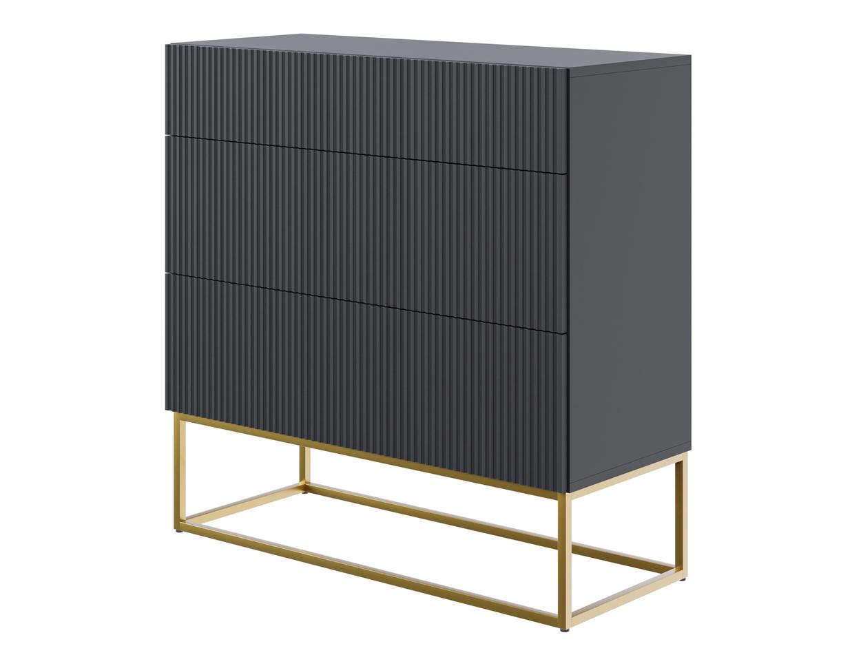 Komoda Vertigo V8 (čierna)