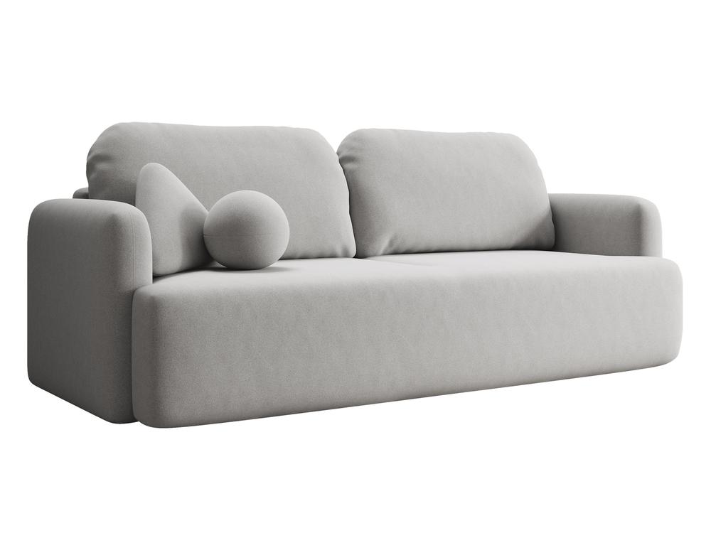 Pohovka trojsedačka Linaki (sivá + čierna)