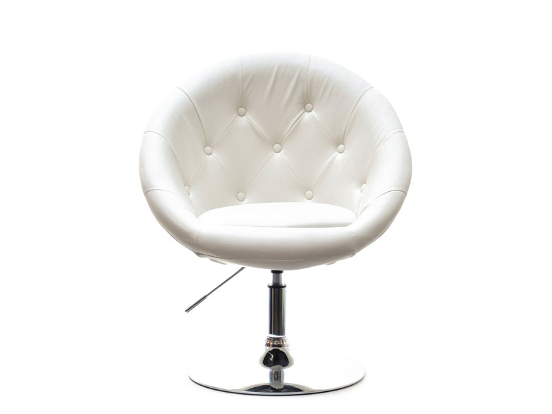 Kreslo Lush 3 (biela + čierna) *výpredaj