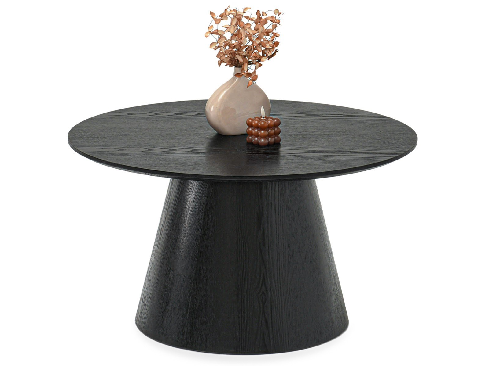 Konferenčný stolík Otava 80 (čierne drevo + čierne drevo)