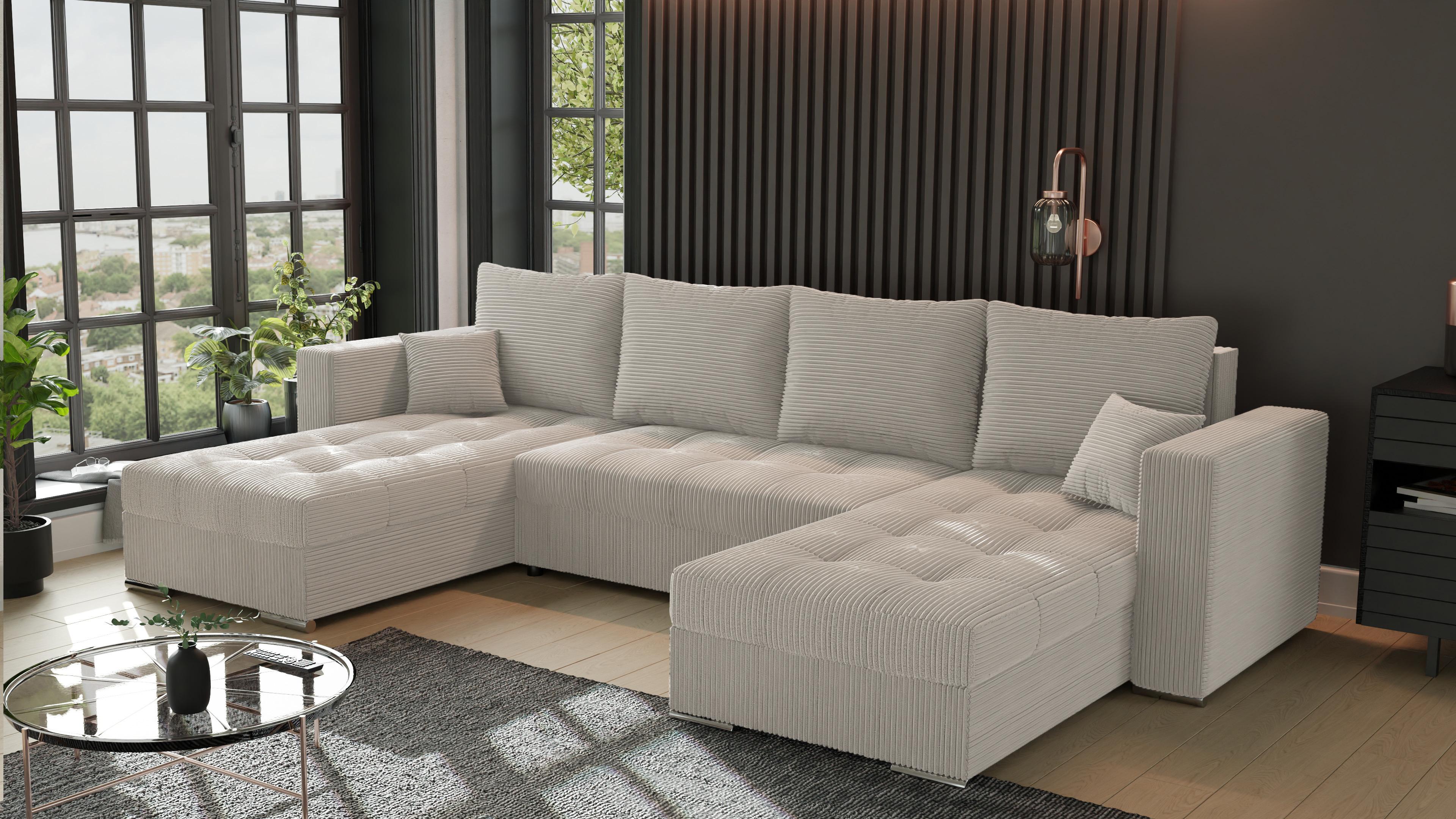 Rohová sedačka Josie U (béžová)