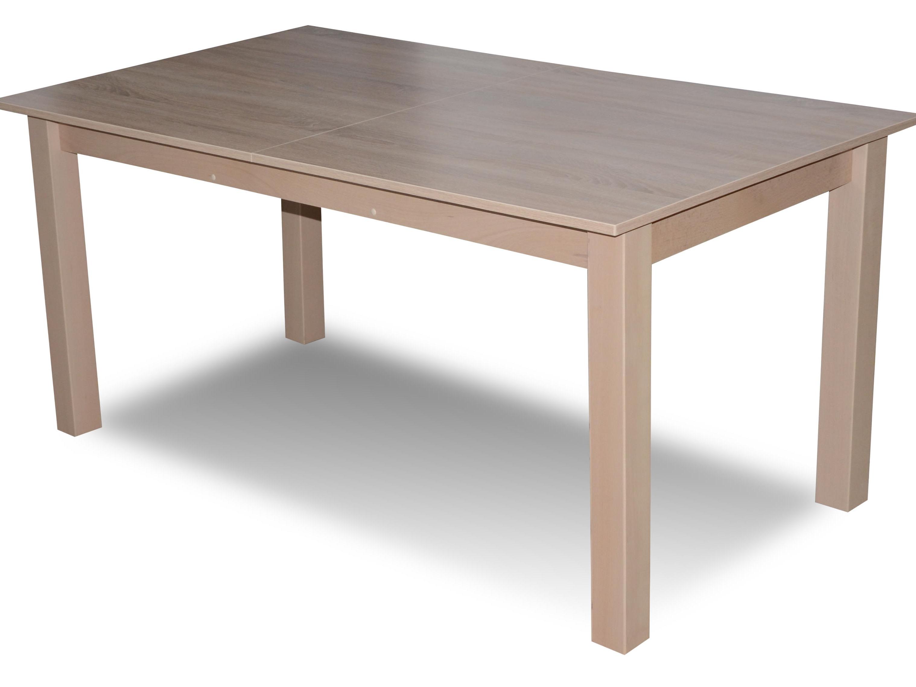 Rozkladací jedálenský stôl Santus (dub sonoma) (pre 4-6 osôb)