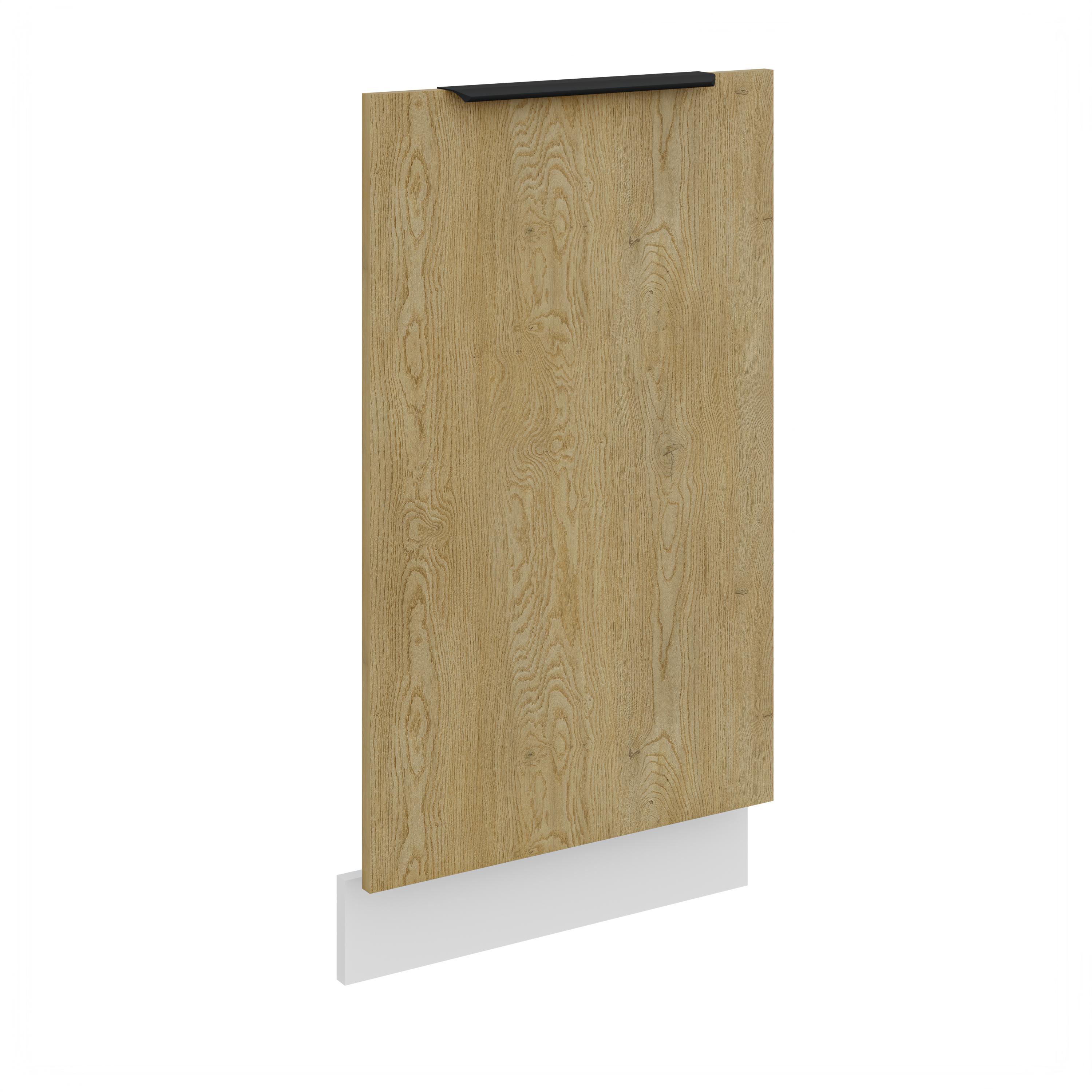 Dvierka na vstavanú umývačku riadu Carminia ZM 713x446 (dub cremona + biela)